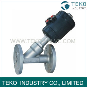 Flanged Angle Seat Piston Valve