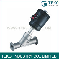 Tri-clamp Pneuamtic Angle Seat Valve Tri-clamp Pneuamtic Angle Seat Valve