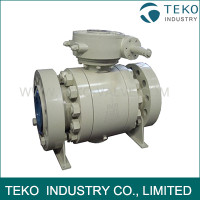 3 PCS Body High Pressure Forged Steel Industrial Ball Valves 3 PCS Body High Pressure Forged Steel Industrial Ball Valves