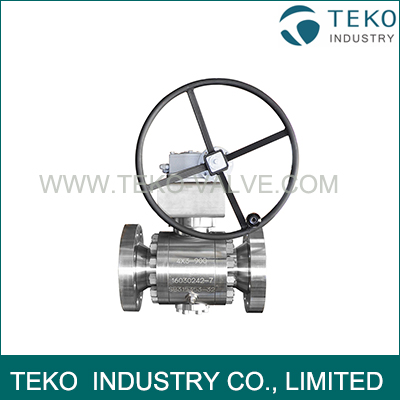 3 Pieces Body Blow-Out Proof Stem Flanged Ball Valve 3 Pieces Body Blow-Out Proof Stem Flanged Ball Valve