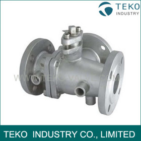 3 Way Jacketed Ball Valve