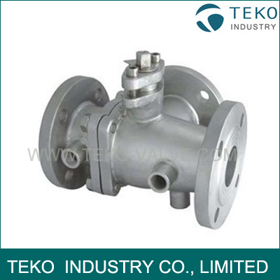 3 Way Jacketed Ball Valve
