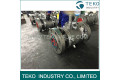 Worm Gear Operation Top Entry Flanged Ball Valve With Easy Maintenance
