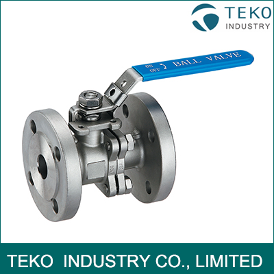 American Market Two Pieces 2PC Flange Ball Valve With PTFE Seat  American Market Two Pieces 2PC Flange Ball Valve With PTFE Seat