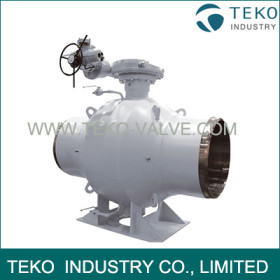 Electric Actuated Carbon Steel Flanged Ball Valve For Oil & Gas Pipeline ASME Standard