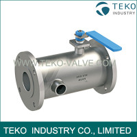 Flanged End Two Way Jacketed Ball Valve Soft Seated Metal Seated For Bitumen Flanged End Two Way Jacketed Ball Valve Soft Seated Metal Seated For Bitumen