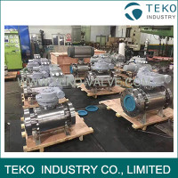 Fixed Ball Trunnion Mounted Flanged Ball Valve With Worm Gear Operation Fixed Ball Trunnion Mounted Flanged Ball Valve With Worm Gear Operation