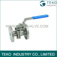 PN16 Two Pieces Stainless Steel 4 Flanged Ball Valve With ISO 5211 Mounting PN16 Two Pieces Stainless Steel 4 Flanged Ball Valve With ISO 5211 Mounting