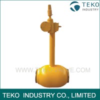 RPTFE Seated Forged Steel Underground BW End Maintenance Free Full Welded Ball Valve For Gas Applications RPTFE Seated Forged Steel Underground BW End Maintenance Free Full Welded Ball Valve For Gas Applications