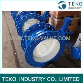 Quick Closing Silent Tilted Swing Check Valve Ductile Iron Body With Counterweight Hydraulic Damper