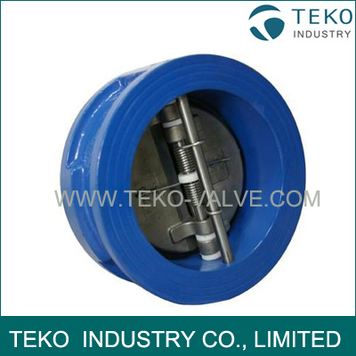 Ductile Iron Wafer Type Duo Disc Check Valve