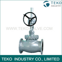 API Standard Bevel Gear Operation BS1873 Glove Valve With WCB Body