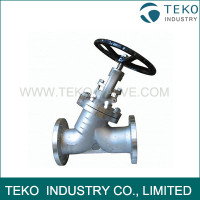 Carbon Steel Y Pattern Shape Bolted Bonnet BS1873 Globe Valve Carbon Steel Y Pattern Shape Bolted Bonnet BS1873 Globe Valve