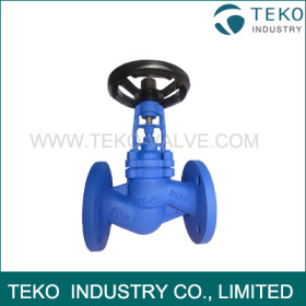 DIN Bellow Seal Bonnet BS 1873 Globe Valve High Pressure High Temperature For Thermal Oil