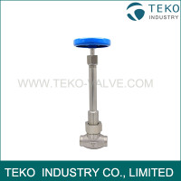 Long Stem Operation Stainless Steel Cryogenic Globe Valve For LNG Long Stem Operation Stainless Steel Cryogenic Globe Valve For LNG