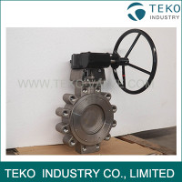 Carbon Steel Body Fire Safe Seat High Pressure Concentric Butterfly Valve