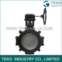 Fire Safe High Performance Butterfly Valves , Manual Double Offset Butterfly Valve