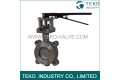 Lever Operations High Performance Butterfly Valves Metal Seated For High Temp Service