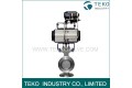4 Inch High Performance Butterfly Valves Pneumatic Actuated Modulating With YTC Positioner