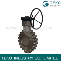 RPTFE Seated C95800 Zero Leakage High Pressure Butterfly Valve