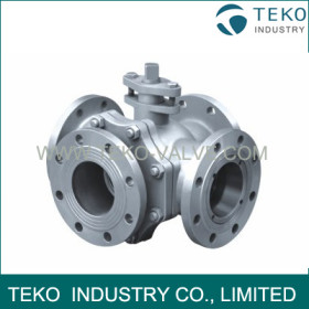 JIS Four Way Ball Valve
