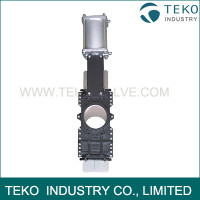 Bonnetless Non-Clogging Full Bore Through Conduit Knife Valve Bonnetless Non-Clogging Full Bore Through Conduit Knife Valve