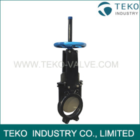 Full Bore U Shape Seal Ring Bi-directional Seal Knife Gate Valve