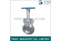 Semi Lug Full Lug Ductile Iron Body Knife Valve For Mining Pneumatic Or Electric Operation Semi Lug Full Lug Ductile Iron Body Knife Valve For Mining Pneumatic Or Electric Operation