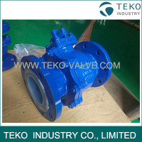 Vehicle Lever Operation Teflon Lined Ball Valve For Chemicals Corrosion Resistant Vehicle Lever Operation Teflon Lined Ball Valve For Chemicals Corrosion Resistant