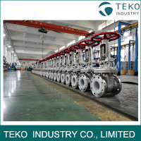 Handwheel Operated High Corrosion Resistant Chemical Applications PFA Lined Gate Valve Handwheel Operated High Corrosion Resistant Chemical Applications PFA Lined Gate Valve