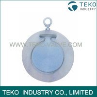 Wafer End PTFE Lined Valves , Chemical Short Pattern Swing Type 2 Inch Valve Wafer End PTFE Lined Valves , Chemical Short Pattern Swing Type 2 Inch Valve