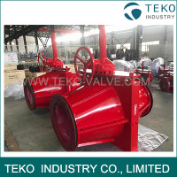 Class 150 Slurry Pinch Valve High Pressure Full Bore Bevel Gear Slurry Air Pinch Clamping Valve Class 150 Slurry Pinch Valve High Pressure Full Bore Bevel Gear Slurry Air Pinch Clamping Valve
