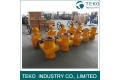 Closed Body Slurry Pinch Valve / Linatex Rubber Hose Valve For Mining