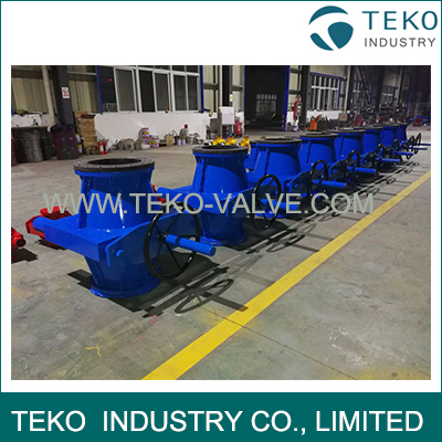 48” Manual Rubber Pinch Valve Ductile Iron Uniform Wear Cord Fabric 48” Manual Rubber Pinch Valve Ductile Iron Uniform Wear Cord Fabric