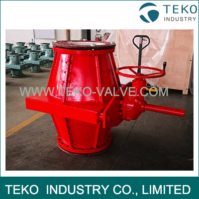 Epoxy Coating Body Packing Gear Slurry Pinch Valve For Water Plant Less Zero Leakage Bevel Epoxy Coating Body Packing Gear Slurry Pinch Valve For Water Plant Less Zero Leakage Bevel