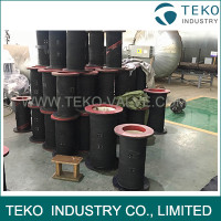 Handmade Fibercord Reinforced Replaceable Sleeves For FLOROX RED Pinch Valve