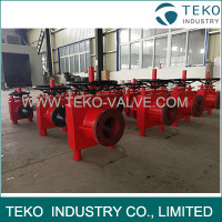 Manual Operated High Pressure Slurry Pinch Valve For Ash & Powder Wear Resistant Manual Operated High Pressure Slurry Pinch Valve For Ash & Powder Wear Resistant