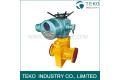 Tight Shut Off Electric Pinch Valve Ductile Iron Body Multifunctional For Ore Mine