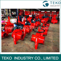 SS Pinch Bar Sleeve Slurry Pinch Valve Two Way Full Bore