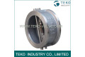 Metal Seated Short Pattern Dual Disc Check Wafer Valve A216 WCB Body H76H Long Lifespan Metal Seated Short Pattern Dual Disc Check Wafer Valve A216 WCB Body H76H Long Lifespan
