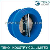API 594 Ductile Iron GGG40 Double Plate Wafer Check Valve For Water Applications API 594 Ductile Iron GGG40 Double Plate Wafer Check Valve For Water Applications
