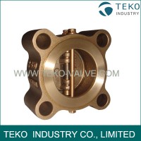 Brass Dual Plate Wafer Check Valve Brass Dual Plate Wafer Check Valve