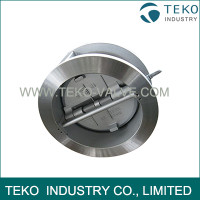 High Pressure Duo Wafer Check Valve 150LB - 1500LB Metal Seats For Power Generation High Pressure Duo Wafer Check Valve 150LB - 1500LB Metal Seats For Power Generation
