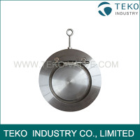 No Slam Wafer Swing Check Valve Stainless Steel Single Plate With Quick Reaction No Slam Wafer Swing Check Valve Stainless Steel Single Plate With Quick Reaction