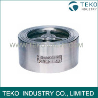 Piston Lift Type Wafer Style Check Valve Quick Closing For Chemicals / Petrochemicals Piston Lift Type Wafer Style Check Valve Quick Closing For Chemicals / Petrochemicals