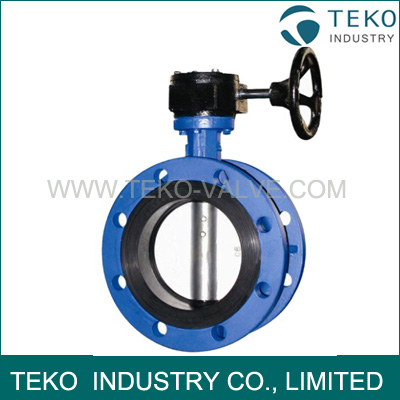 API609 Double Flanged Butterfly Valve