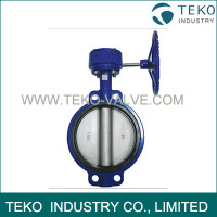 Semi Lug Type API609 Butterfly Valve , BS EN593 Cast Iron Butterfly Valve With SS Disc Semi Lug Type API609 Butterfly Valve , BS EN593 Cast Iron Butterfly Valve With SS Disc