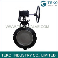 Carbon Steel Eccentric Butterfly Valve , 600LB 8” Fully Lugged Butterfly Valve Carbon Steel Eccentric Butterfly Valve , 600LB 8” Fully Lugged Butterfly Valve