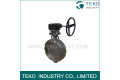 High Performance Double Offset Butterfly Valve Size Optional Flangeless For Steam Pipe