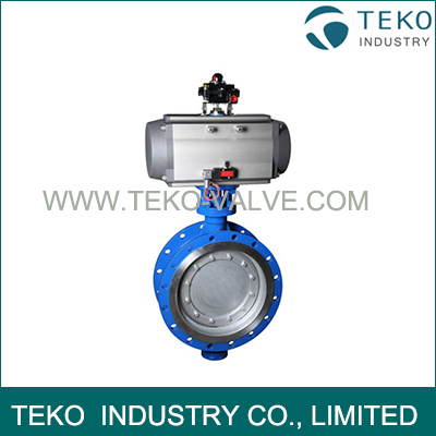 No Friction Pneumatic Butterfly Valve Zero Leakage Adjustable WIth Long Lifttime No Friction Pneumatic Butterfly Valve Zero Leakage Adjustable WIth Long Lifttime
